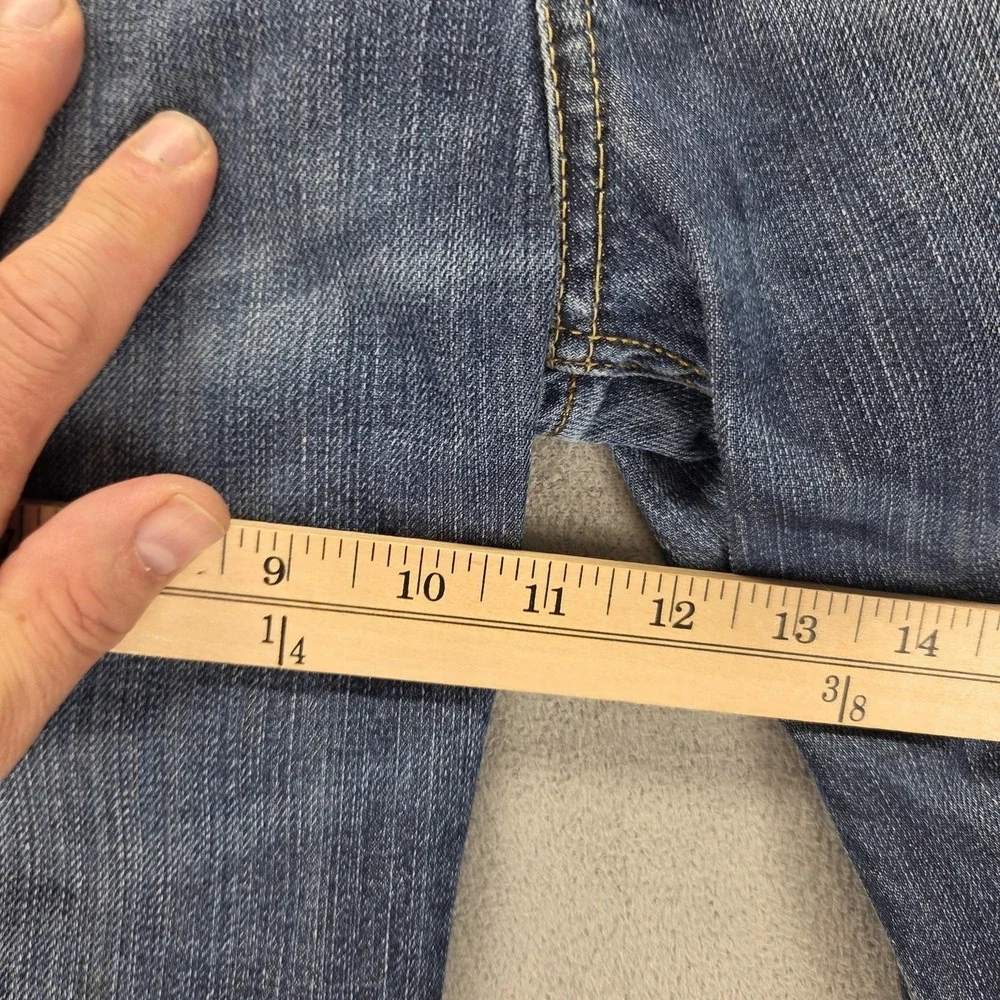 Vintage Levis Jeans Mens 31x32 Blue Two Horse Engineered Flap Pocket Honeycomb